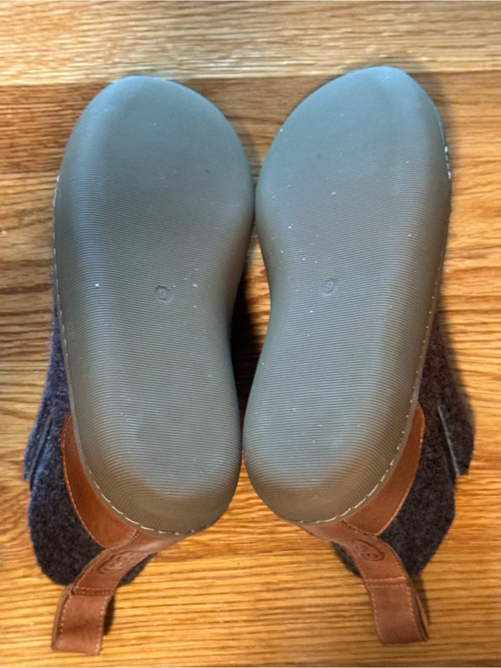 Men’s Greys Wool Outdoor Slipper Boot Size 9